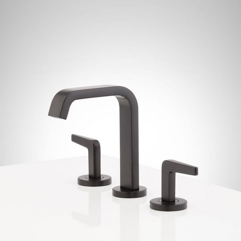Drea Widespread Bathroom Faucet - Matte Black, , large image number 1