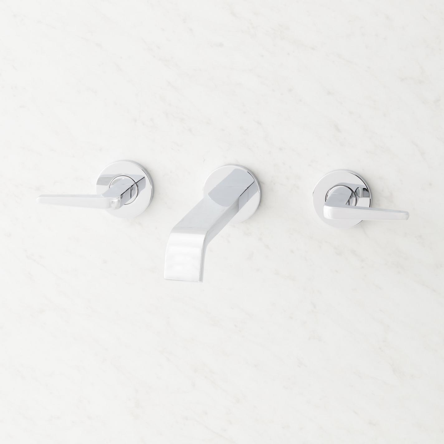 Drea Wall-Mount Bathroom Faucet | Signature Hardware