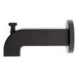 Drea Tub Spout with Diverter - Matte Black, , large image number 1