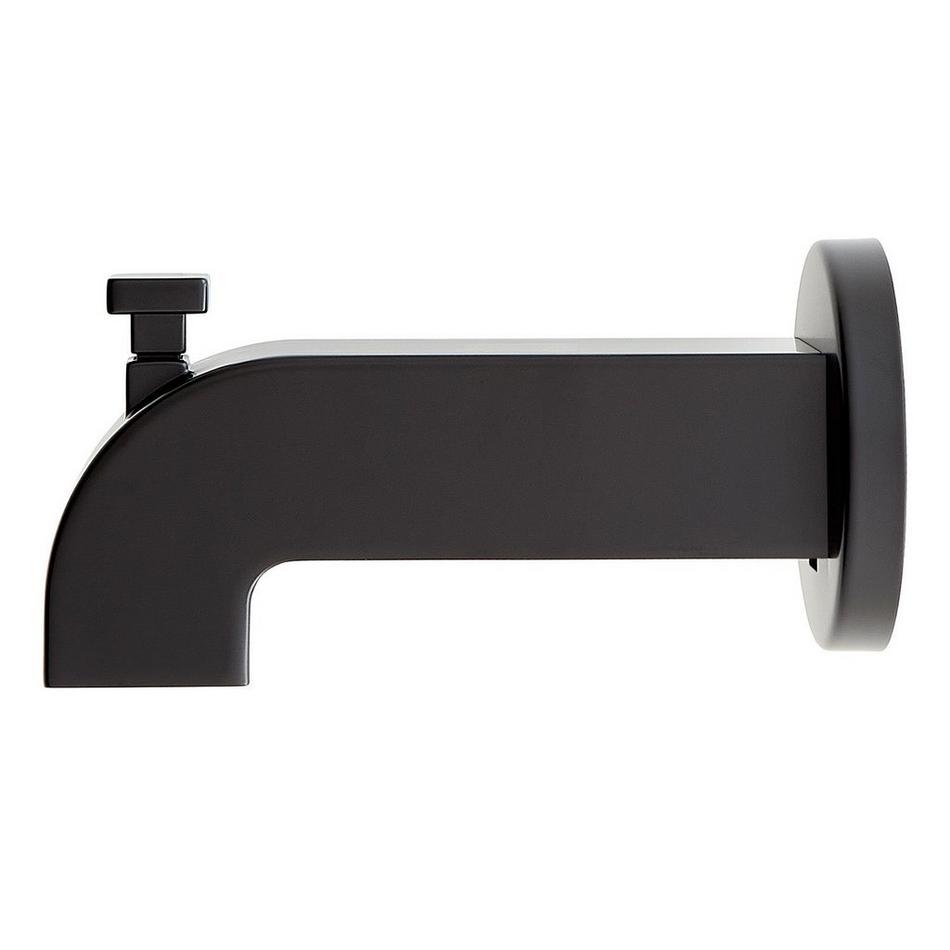 Drea Tub Spout with Diverter - Matte Black, , large image number 1
