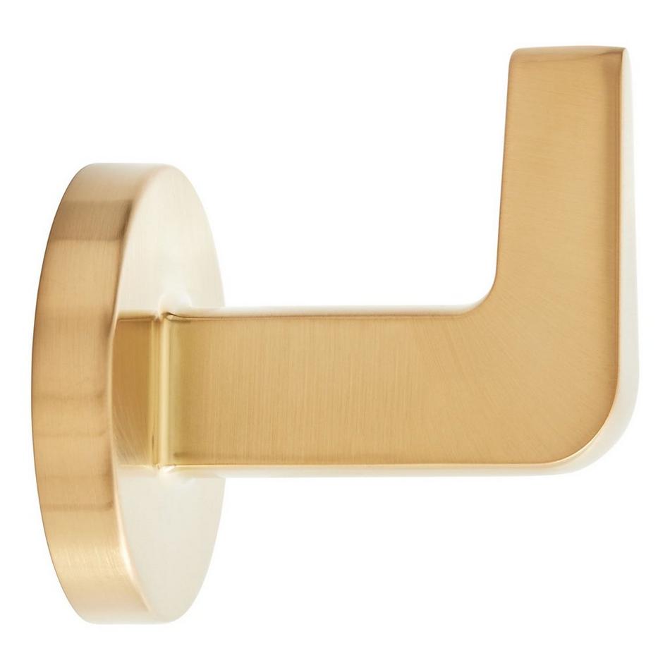 Drea Robe Hook - Brushed Gold, , large image number 1