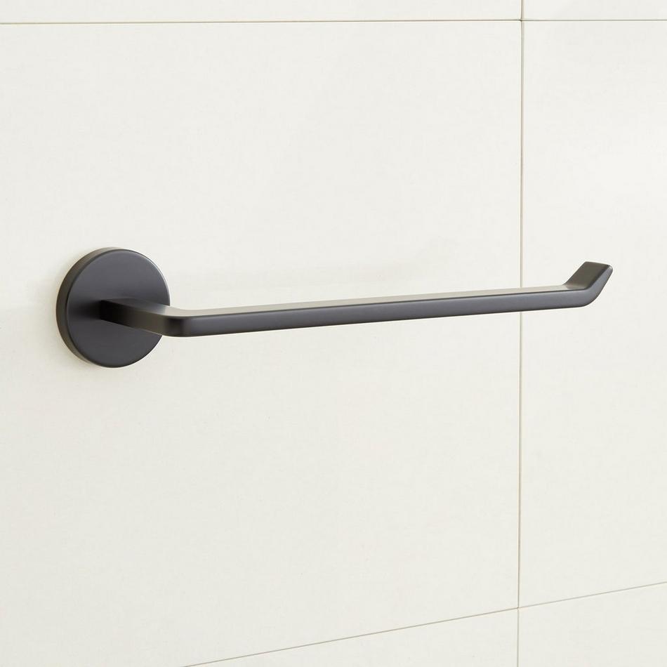 Drea Towel Ring - Matte Black, , large image number 1