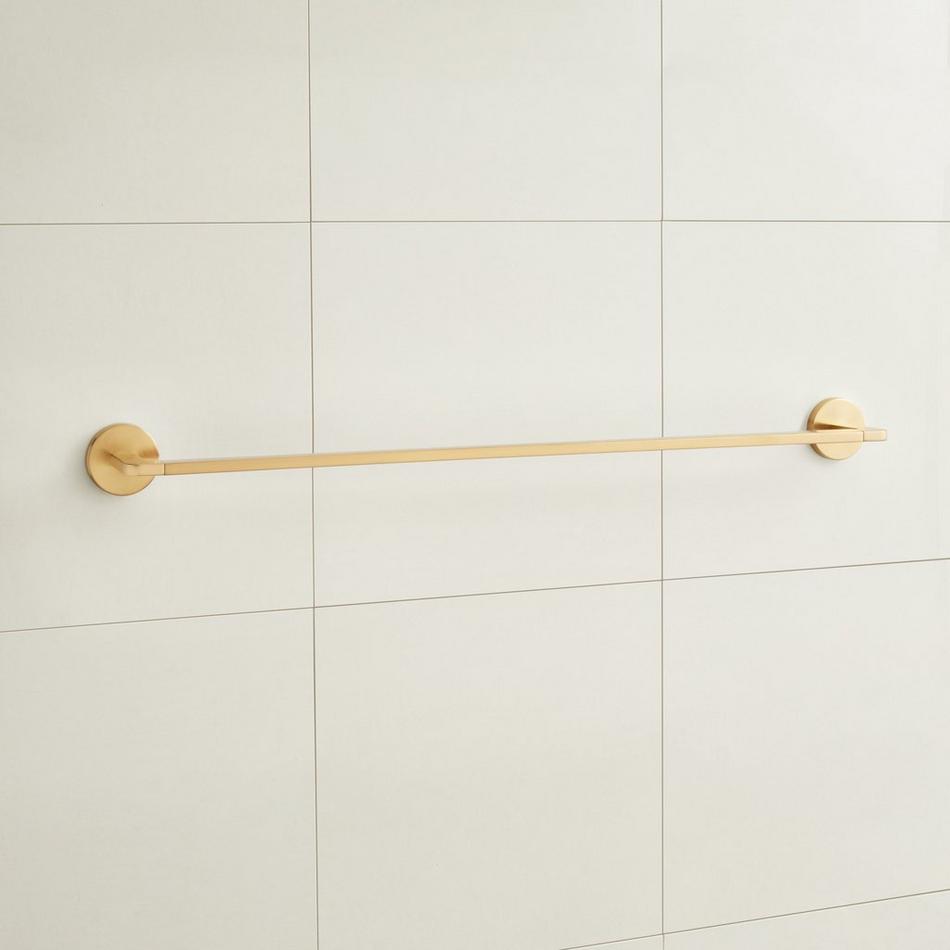 Drea Towel Bar - Brushed Gold, , large image number 1