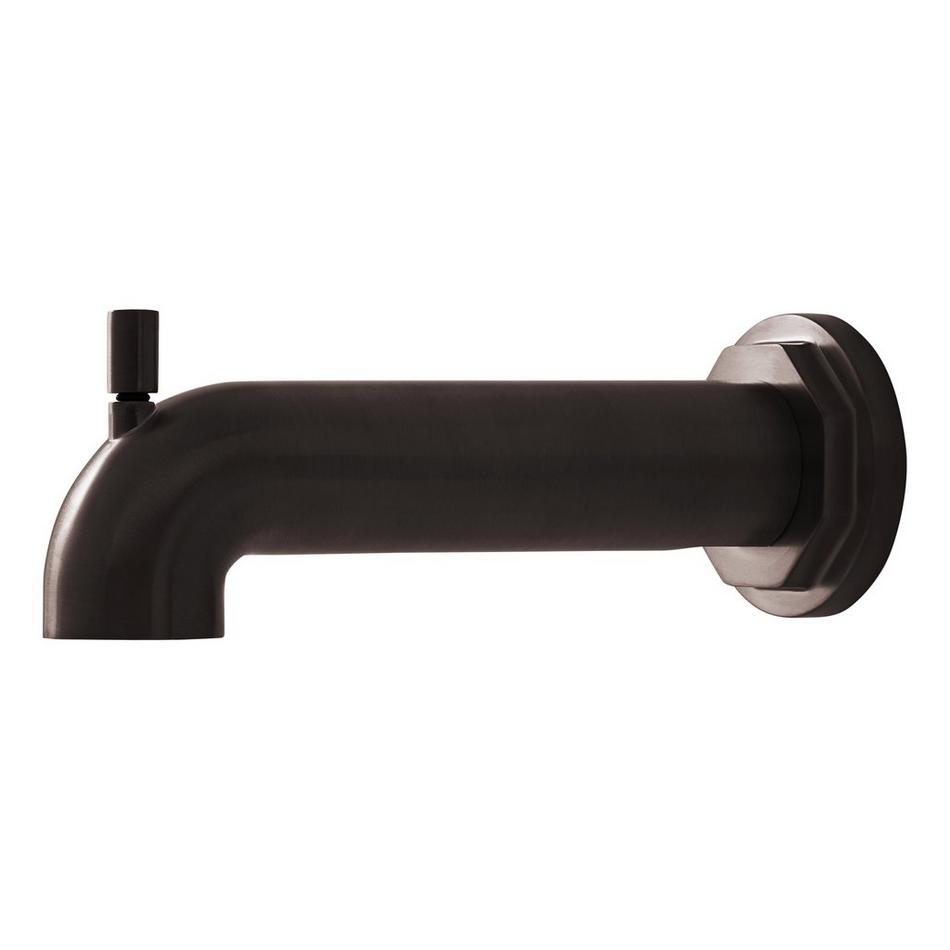 Greyfield Tub Spout with Diverter - Gunmetal, , large image number 1