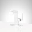 Drea Single-Hole Bathroom Faucet with Deck Plate - Chrome, , large image number 0
