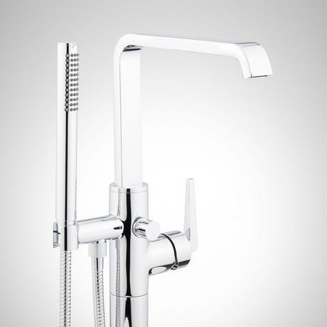 Drea Freestanding Tub Faucet with Hand Shower