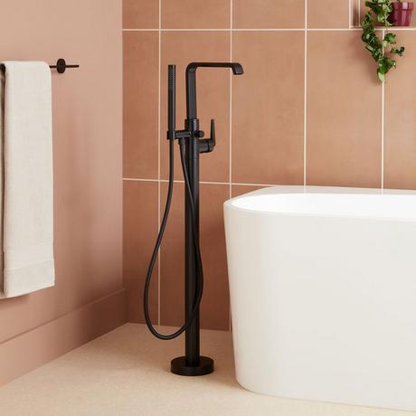 Drea Freestanding Tub Faucet with Hand Shower