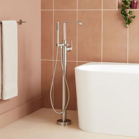 Drea Freestanding Tub Faucet with Hand Shower