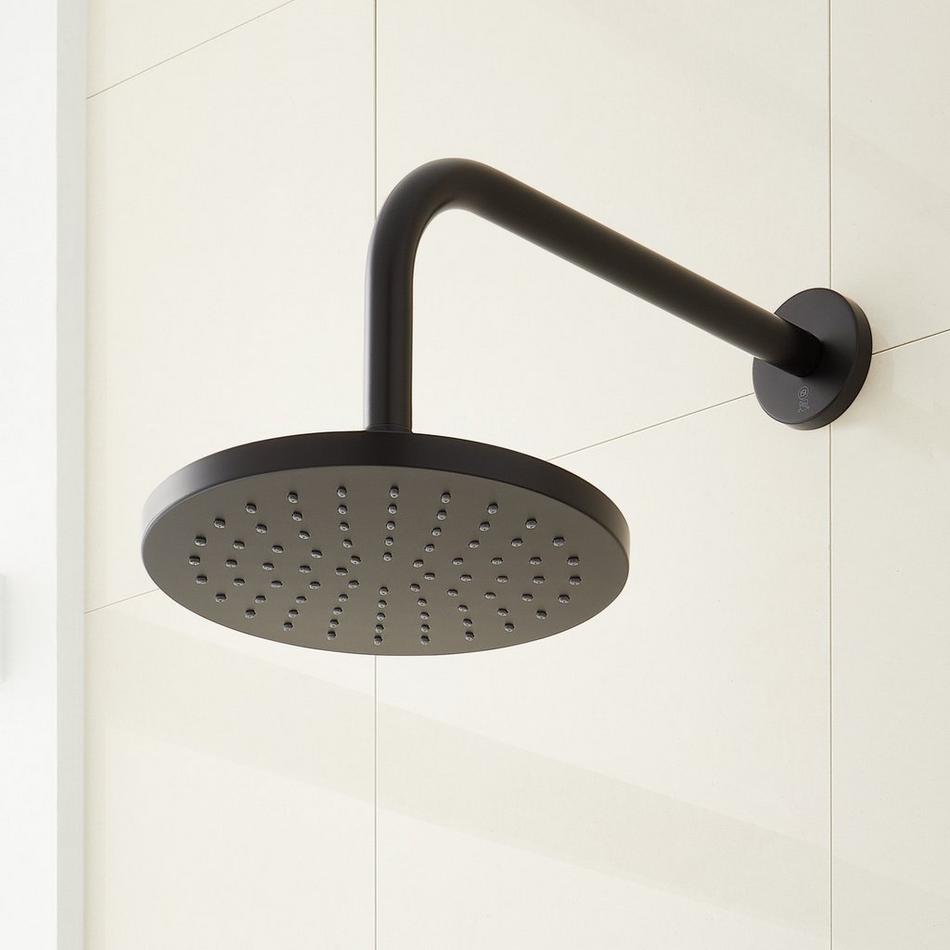 Drea Pressure Balance Tub and Shower System - Matte Black, , large image number 1