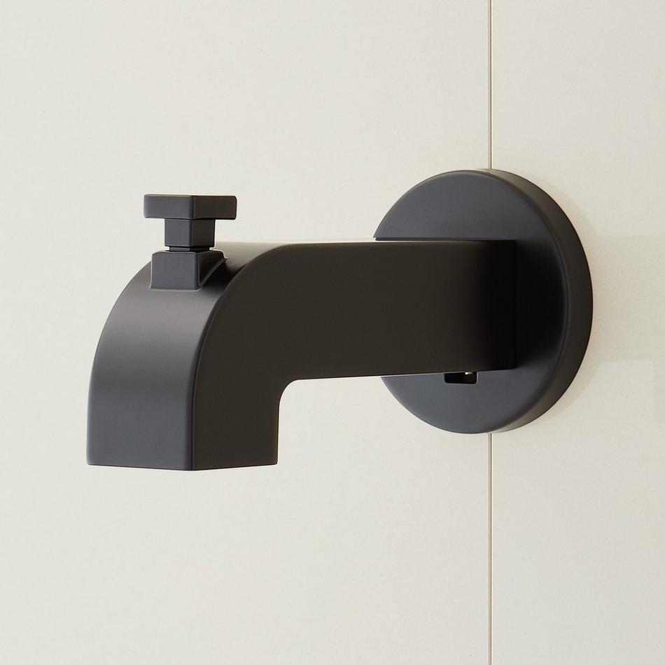 Drea Pressure Balance Tub and Shower System - Matte Black, , large image number 2