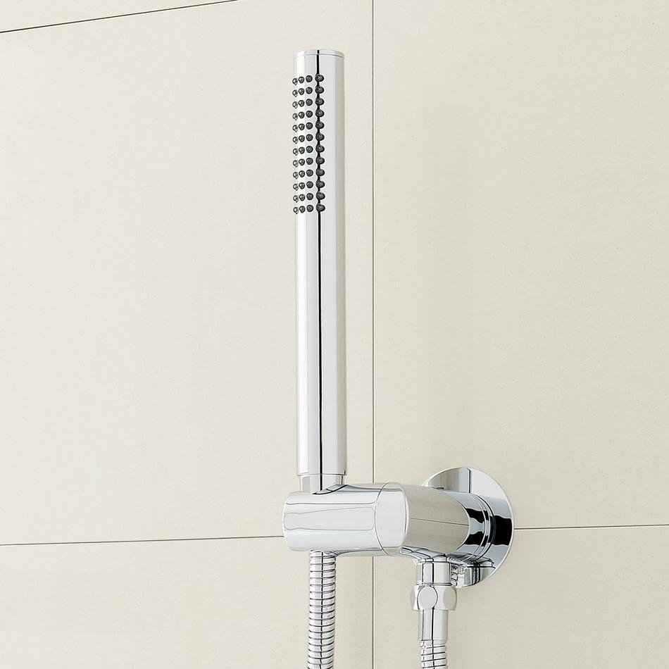 Drea Pressure Balance Shower System with Hand Shower - Chrome, , large image number 2