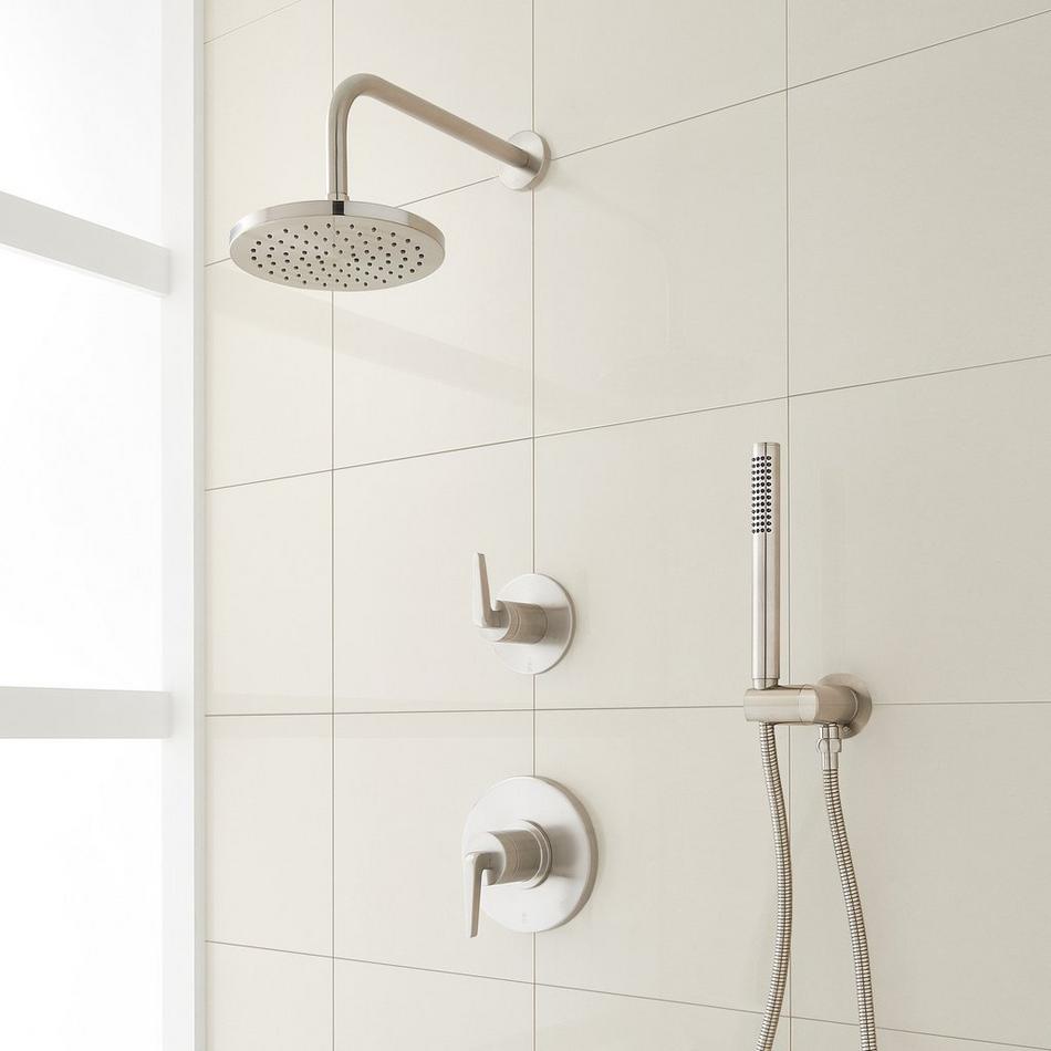 Drea Pressure Balance Shower System with Hand Shower, , large image number 0
