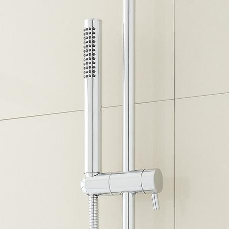 Drea Pressure Balance Shower System with Slide Bar and Hand Shower