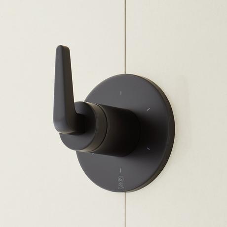 Drea Pressure Balance Shower System with Slide Bar and Hand Shower