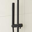 Drea Pressure Balance Shower System with Slide Bar and Hand Shower - Matte Black, , large image number 2