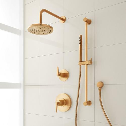 Drea Shower System - Brushed Gold