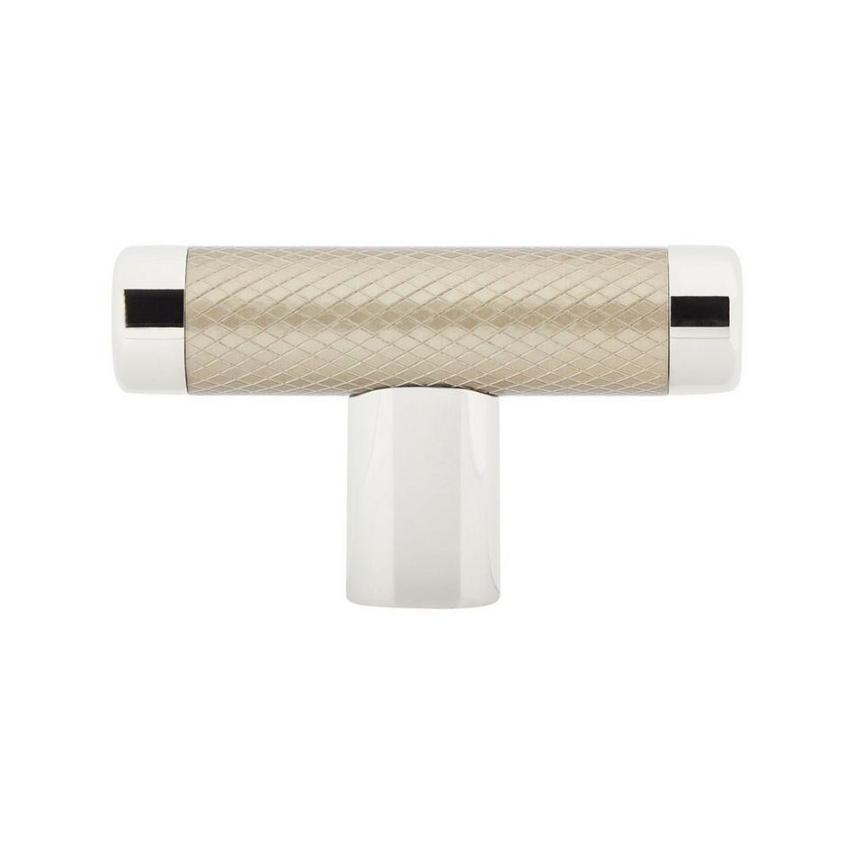 Jerico Cabinet Knob - Polished Nickel/Golden Champagne, , large image number 2