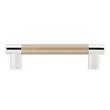 5-1/8" Jerico Cabinet Pull - Polished Nickel/Golden Champagne, , large image number 2