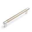 8" Jerico Cabinet Pull - Polished Nickel/Golden Champagne, , large image number 0