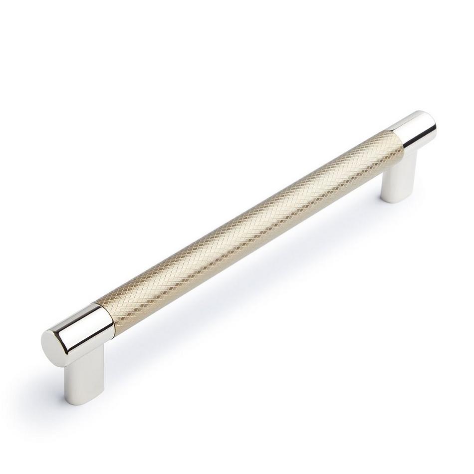 8" Jerico Cabinet Pull - Polished Nickel/Golden Champagne, , large image number 0