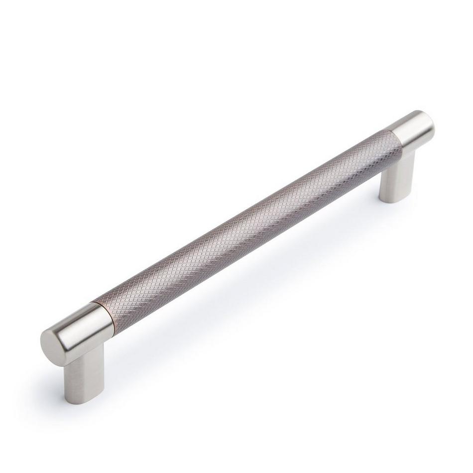 8" Jerico Cabinet Pull - Satin Nickel/Oil Rubbed Bronze, , large image number 0