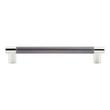 8" Jerico Cabinet Pull - Polished Nickel/Gunmetal, , large image number 2