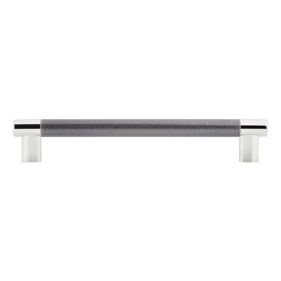 8" Jerico Cabinet Pull - Polished Nickel/Gunmetal, , large image number 2