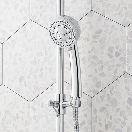 Pendleton Pressure Balance Shower System with Slide Bar and Hand Shower