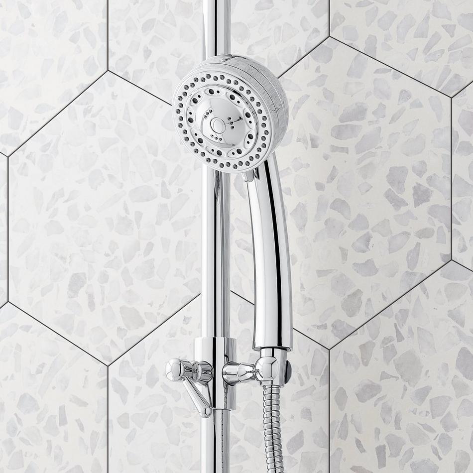 Pendleton Pressure Balance Shower System with Slide Bar and Hand Shower - Chrome, , large image number 4