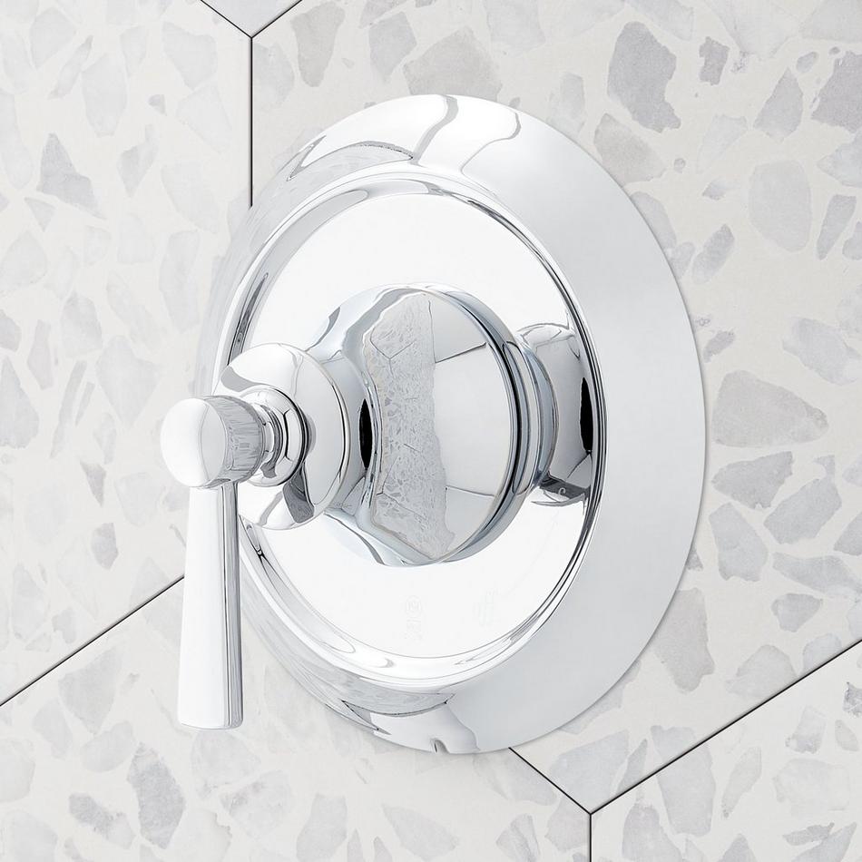 Pendleton Pressure Balance Shower System with Slide Bar and Hand Shower - Chrome, , large image number 1