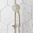 Pendleton Pressure Balance Shower System with Slide Bar and Hand Shower - Polished Nickel, , large image number 4