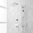 Vilamonte Pressure Balance Shower System with Slide Bar and Hand Shower, , large image number 1