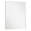 Kardon Rectangular Framed Mirror - Satin Nickel, , large image number 1