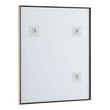 Kardon Rectangular Framed Mirror - Satin Nickel, , large image number 2