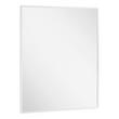 Kardon Rectangular Framed Mirror - Satin White, , large image number 1