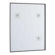 Kardon Rectangular Framed Mirror - Satin White, , large image number 2