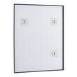 24" Kardon Rectangular Framed Mirror - Satin White, , large image number 2