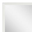24" Kardon Rectangular Framed Mirror - Satin White, , large image number 3