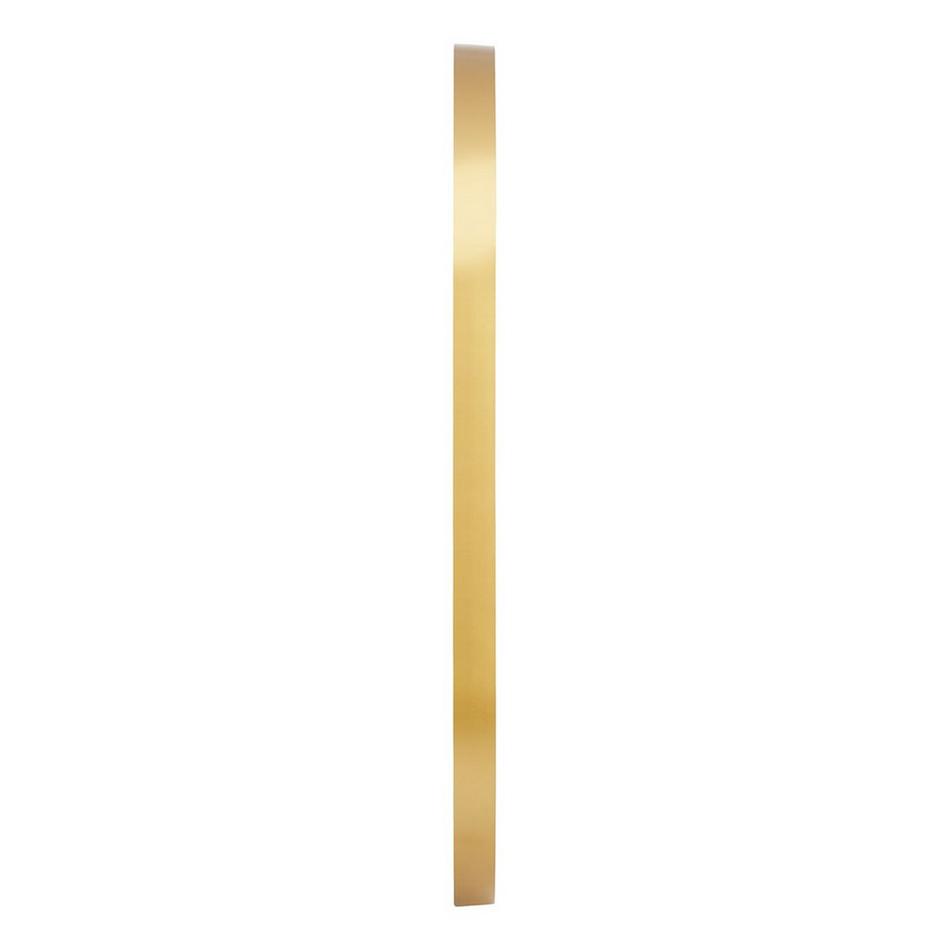 18" Faysel Oval Lighted Mirror - Satin Gold, , large image number 4