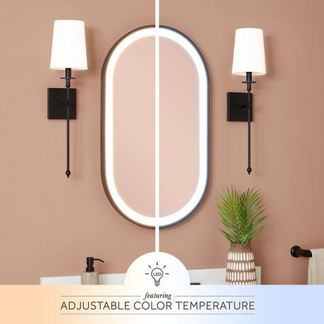 Faysel Oval Lighted Mirror
