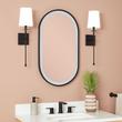 Faysel Oval Lighted Mirror, , large image number 2