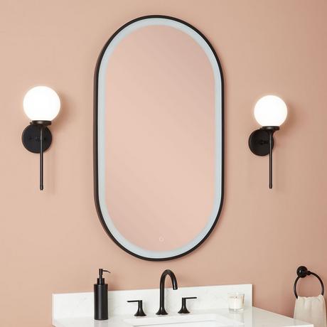 Faysel Oval Lighted Mirror
