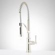 Beasley Kitchen Faucet with Pull-Down Spring Spout - Polished Nickel, , large image number 0