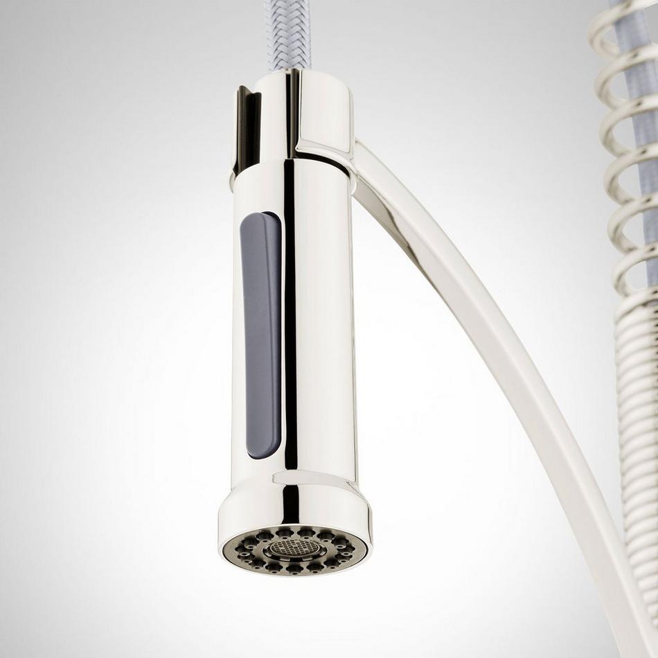Beasley Kitchen Faucet with Pull-Down Spring Spout - Polished Nickel, , large image number 2