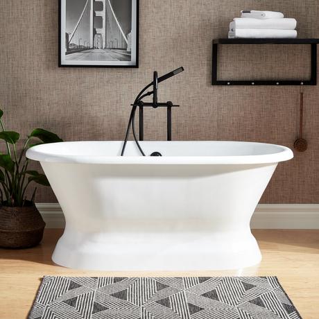 Flexible Bathtub Shower Drain Pipe Freestanding Tub Drain - Temu