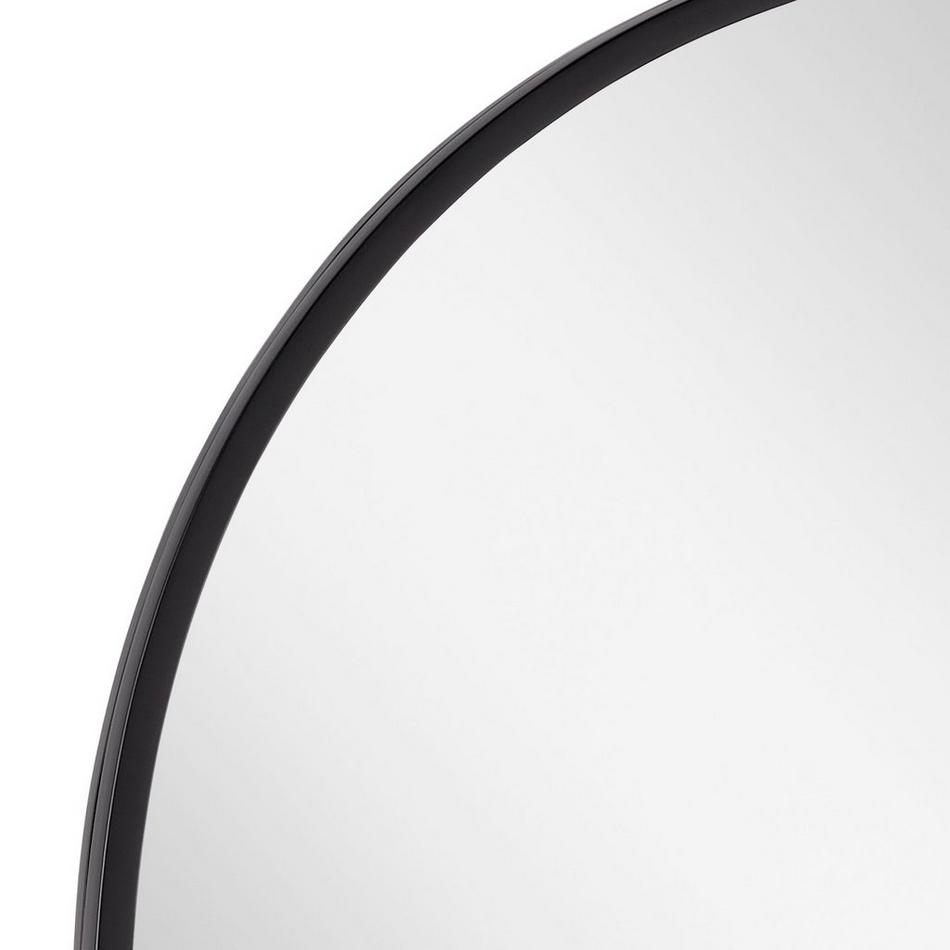 Colborne Oval Decorative Vanity Mirror - Matte Black, , large image number 3
