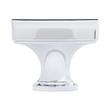 1-3/8" Spurlock Rectangular Cabinet Knob - Polished Chrome, , large image number 2