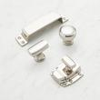 1-3/8" Spurlock Rectangular Cabinet Knob - Polished Nickel, , large image number 1