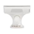 1-3/8" Spurlock Rectangular Cabinet Knob - Polished Nickel, , large image number 2