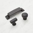 1-3/16" Spurlock Round Cabinet Knob - Black Bronze, , large image number 1